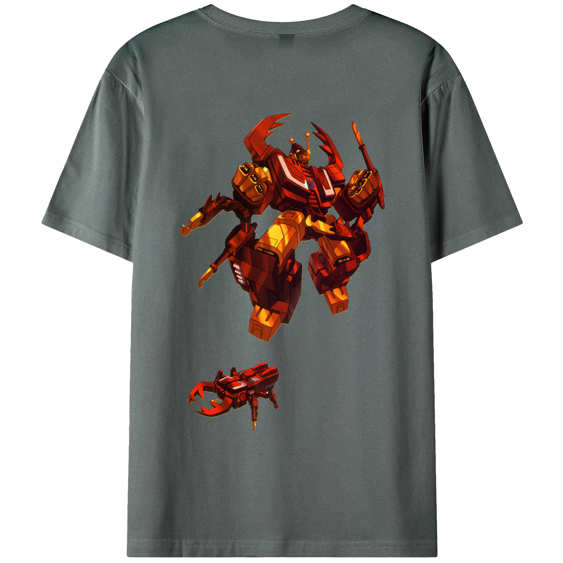 （画像用）  綿100％ メンズ半袖Tシャツ（バックプリント） 通気性